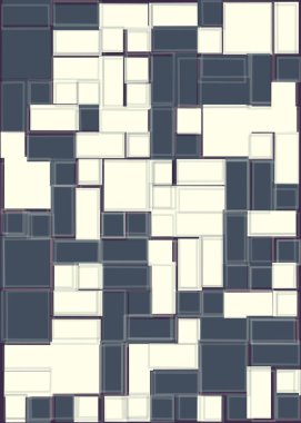 Ofset Quad üretken sanat arkaplan çizimi