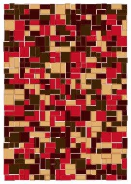 Ofset Quads üretken sanat arkaplanı 