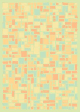 Ofset Quad üretken sanat arkaplan çizimi