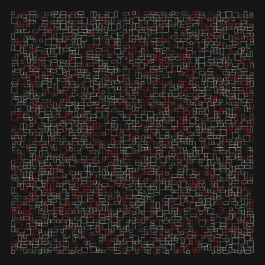 Ofset Quads üretken sanat arkaplanı 