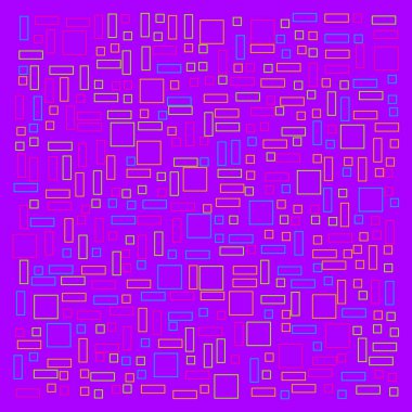 Ofset Quads üretken sanat arkaplanı 