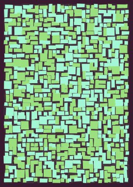 Ofset Quads üretken sanat arkaplanı 