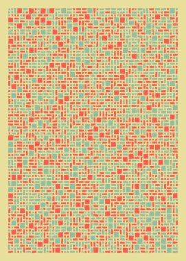 Dikdörtgenli soyut geometrik desen. Vektör illüstrasyonu 