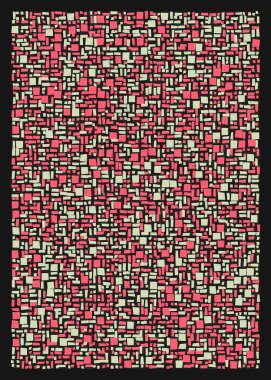 Dengeli dörtlü, üretken arkaplan illüstrasyonu