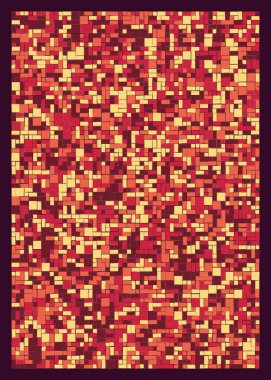 Dikdörtgenli soyut geometrik desen. Vektör illüstrasyonu 