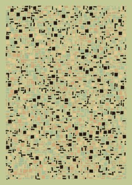 Dikdörtgenli soyut geometrik desen. Vektör illüstrasyonu 