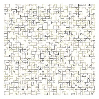 Dikdörtgenli soyut geometrik desen. Vektör illüstrasyonu 