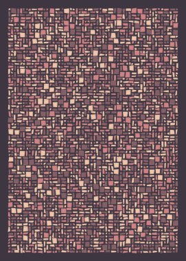 Dengeli dörtlü, üretken arkaplan illüstrasyonu