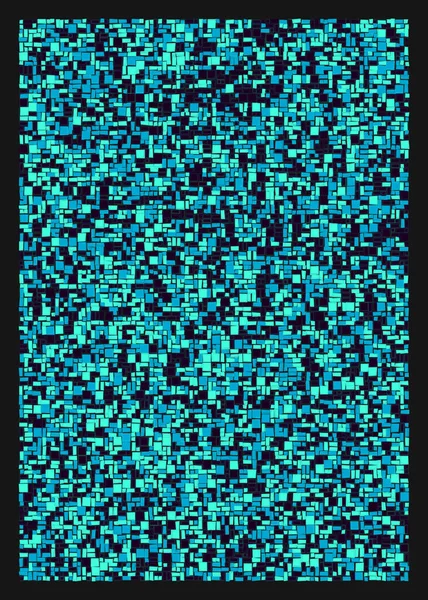 Abstraktes Geometrisches Muster Mit Rechtecken Vektorillustration — Stockvektor