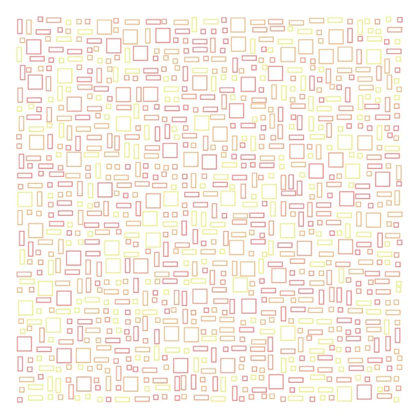 オフセット正方形 パターン生成計算 ベクトル図 — ストックベクタ