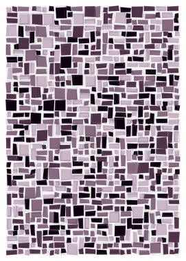 Dikdörtgenli soyut geometrik desen. Vektör illüstrasyonu 