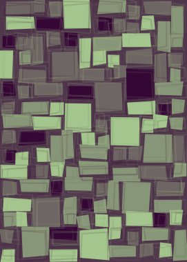 Dengeli dörtlü, üretken arkaplan illüstrasyonu