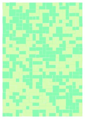 Dengeli dörtlü, üretken arkaplan illüstrasyonu