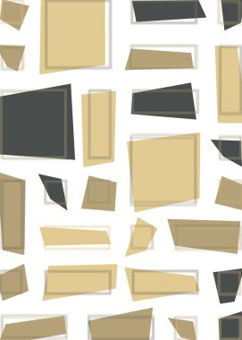 Ofset Quad üretken sanat arkaplan çizimi