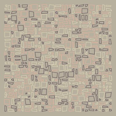 Ofset Quad üretken sanat arkaplan çizimi