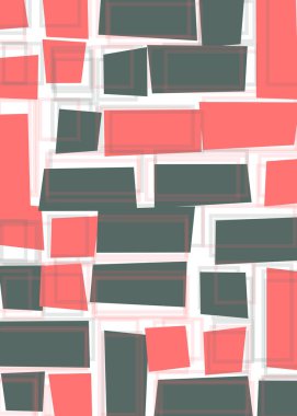 Ofset Quad üretken sanat arkaplan çizimi