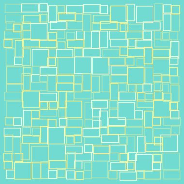 Ofset Quad üretken sanat arkaplan çizimi