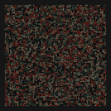 Ofset Quads üretken sanat arkaplanı 