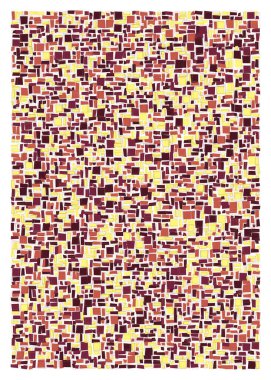 Dikdörtgenli soyut geometrik desen. Vektör illüstrasyonu 