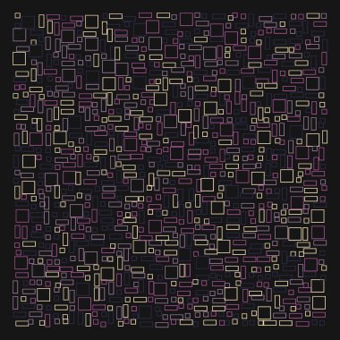 Ofset Quads üretken sanat arkaplanı 