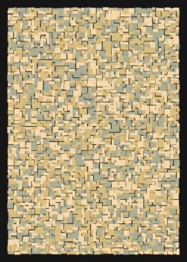 Ofset Quad üretken sanat arkaplan çizimi