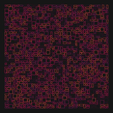 Dikdörtgenli soyut geometrik desen. Vektör illüstrasyonu 