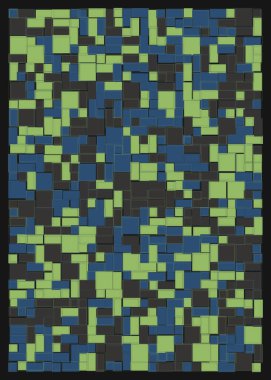 Dikdörtgenli soyut geometrik desen. Vektör illüstrasyonu 