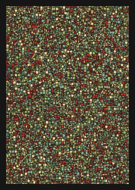Dengeli dörtlü, üretken arkaplan illüstrasyonu