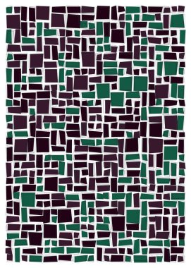 Ofset Quads üretken sanat arkaplanı 