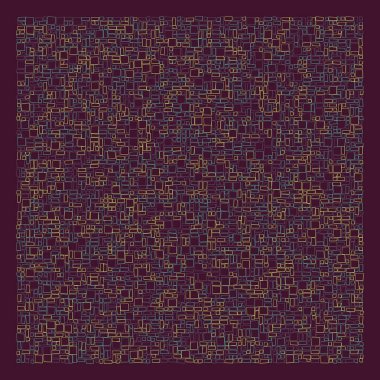 Dikdörtgenli soyut geometrik desen. Vektör illüstrasyonu 