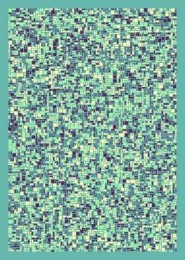 Ofset Quad üretken sanat arkaplan çizimi