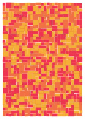 Dikdörtgenli soyut geometrik desen. Vektör illüstrasyonu 