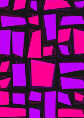 Ofset Quad üretken sanat arkaplan çizimi