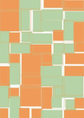 Ofset Quad üretken sanat arkaplan çizimi