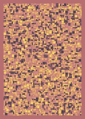 Ofset Quad üretken sanat arkaplan çizimi