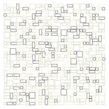 Dikdörtgenli soyut geometrik desen. Vektör illüstrasyonu 