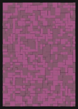 Dikdörtgenli soyut geometrik desen. Vektör illüstrasyonu 