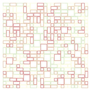 Ofset Quad üretken sanat arkaplan çizimi