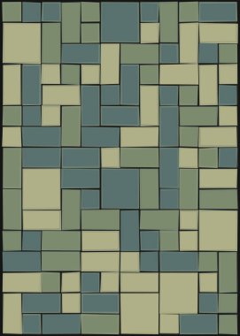 Ofset Quads üretken sanat arkaplanı 