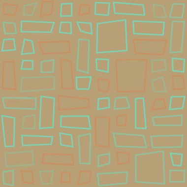 Ofset Quad üretken sanat arkaplan çizimi