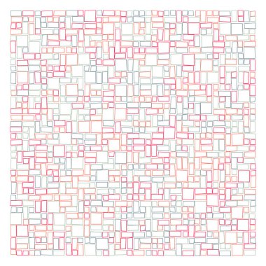 Ofset Quad üretken sanat arkaplan çizimi