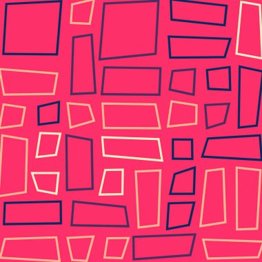 Ofset Quad üretken sanat arkaplan çizimi