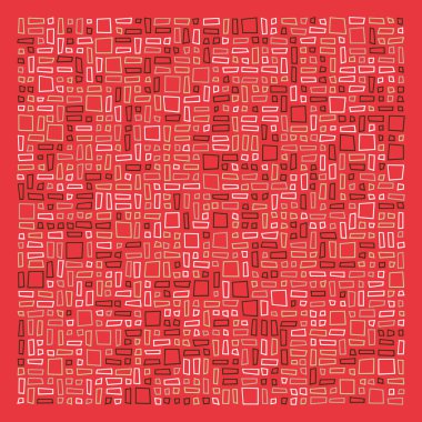 Dikdörtgenli soyut geometrik desen. Vektör illüstrasyonu 