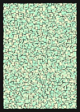 Ofset Quads üretken sanat arkaplanı 