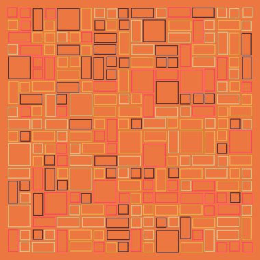 Ofset Quads üretken sanat arkaplanı 