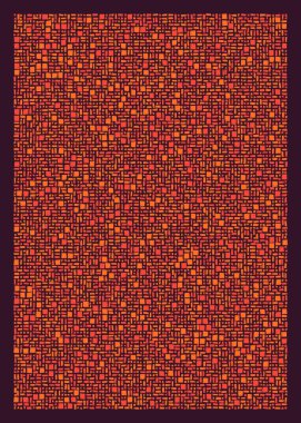 Dengeli dörtlü, üretken arkaplan illüstrasyonu