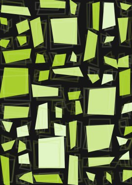 Soyut dörtlü, vektör illüstrasyon tasarımı