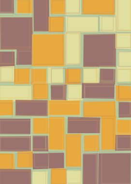 Ofset Quad üretken sanat arkaplan çizimi