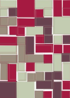 Dikdörtgenli soyut geometrik desen. Vektör illüstrasyonu 