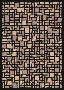 Dengeli dörtlü, üretken arkaplan illüstrasyonu